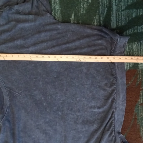 We The Free People Acid Wash Thin Sweatshirt Womens Large Oversize - Picture 7 of 11